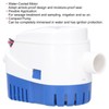 Bilge Submersible Pump Electric Automatic Water ABS Accessory for Drainage