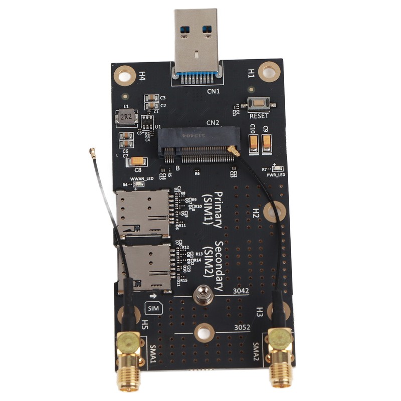 NGFF M.2 to USB3.0 Adapter Dual SIM Card Slot LTE