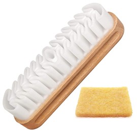 Lamondre Suede Brush, Suede & Nubuck Cleaning Kit - Crepe Brush Rubber - Suede Shoe Brush for Cleaning a kinds of Suede Nubuck Leathers