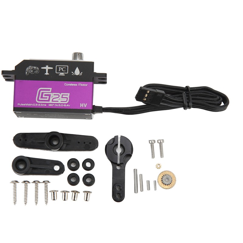 Metal Gear Servo Fully Waterproof Servo System High Speed Response