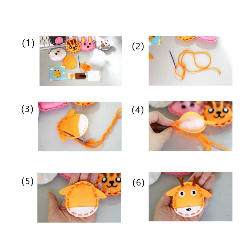 Adam Victor Kids DIY- First Sewing Kit for Kids, Learn