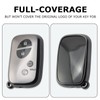0BT59 2-Pack for Lexus Key Fob Cover 4 Buttons Key