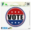 Vote Vinyl Car Bumper Window Sticker 4" x 4"