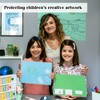 25 Pack 8.5" x 11" Hard Sheet Protectors, Rigid Print