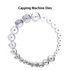25pcs Capping Machine Dies Aluminum Alloy Watch Back Case Closer