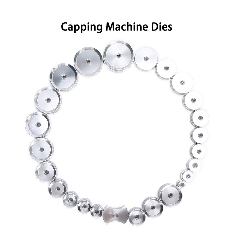 25pcs Capping Machine Dies Aluminum Alloy Watch Back Case Closer