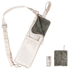 [Hankins] Umbrella Cover, Super Absorbent Microfiber, Folding Umbrella Cover, Umbrella Bag, Umbrella Storage, Umbrella Case, Shoulder Strap, Water Absorbent, Waterproof, Quick Drying, Lightweight