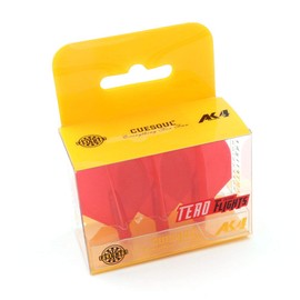 CUESOUL TERO AK4 Red Dart Flights Shield Shape Set of 3 (CS-AK4 + 3DPYS)