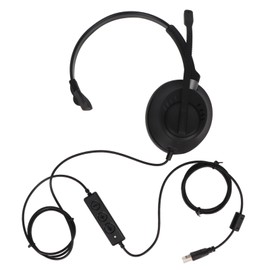 Telephone Headset Noise Cancelling Clear Chat USB Plug Computer Headphone for Call Center Business