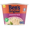 BEN'S ORIGINAL Jasmine Rice Single Serve Cup, Snack or Side,