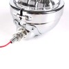 SINLIRU Chrome Passing Lights Assembly 4.5inch Motorcycle LED Driving Fog