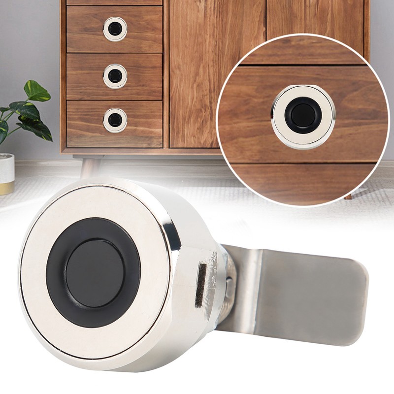 Automatic Smart Fingerprint Drawer Lock for Furniture Cabinet 3.7V Rechargeable