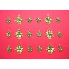 Unbranded 18 pcs ANT GOLDTONE Christmas POINSETTIA SETS Charms Pendants