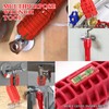 senylanhxy 14-in-1 Multi-Function Basin Wrench with Integrated Level, 4 Interchangeable