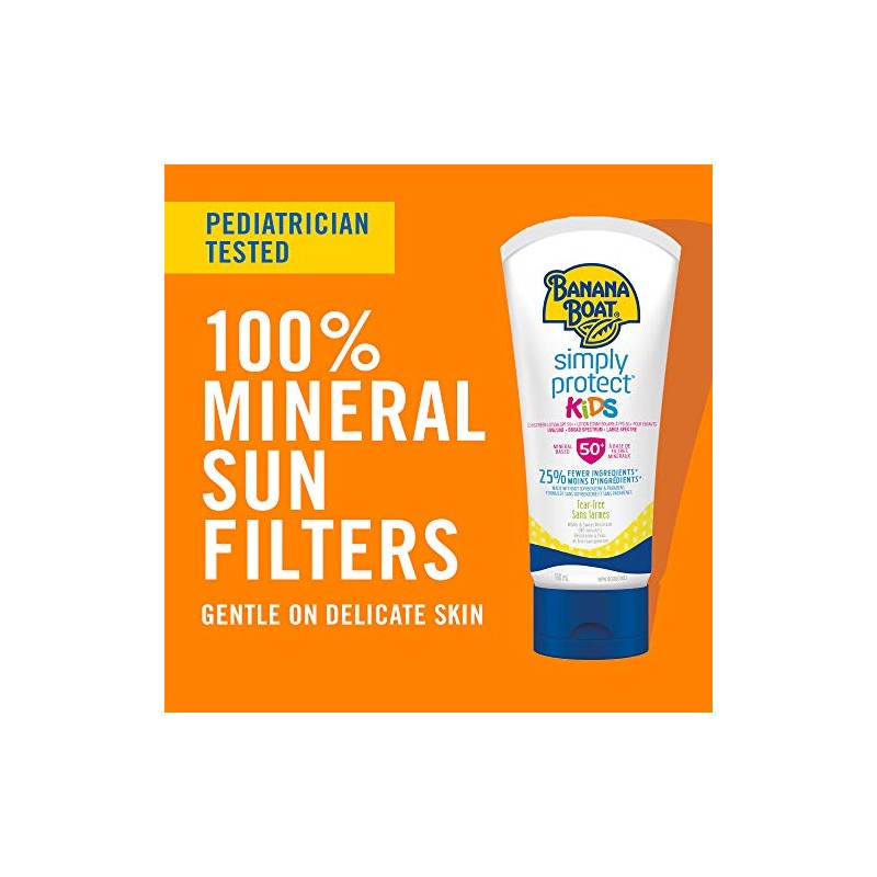 BANANA BOAT Banana Boat Simply Protect Kids Sunscreen Lotion, SPF
