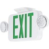 Progress Commercial PECUE-UG-30 LED Exit Sign Combo, White