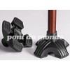 (pont du monde) Rubber Cane Tip Stick Stick Nursing Stable