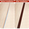 20Ft Floor Transition Strip Self Adhesive Carpet to Tile Floor