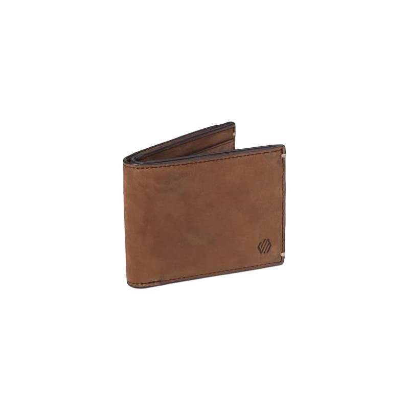 Johnston & Murphy Men's Jackson Billfold Wallet, Tan Oiled, One