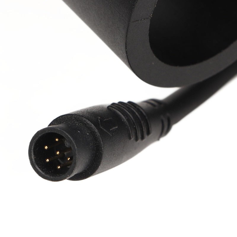Fockety Acelerador de Pulgar Eléctrico con Pantalla LCD, Conector Impermeable