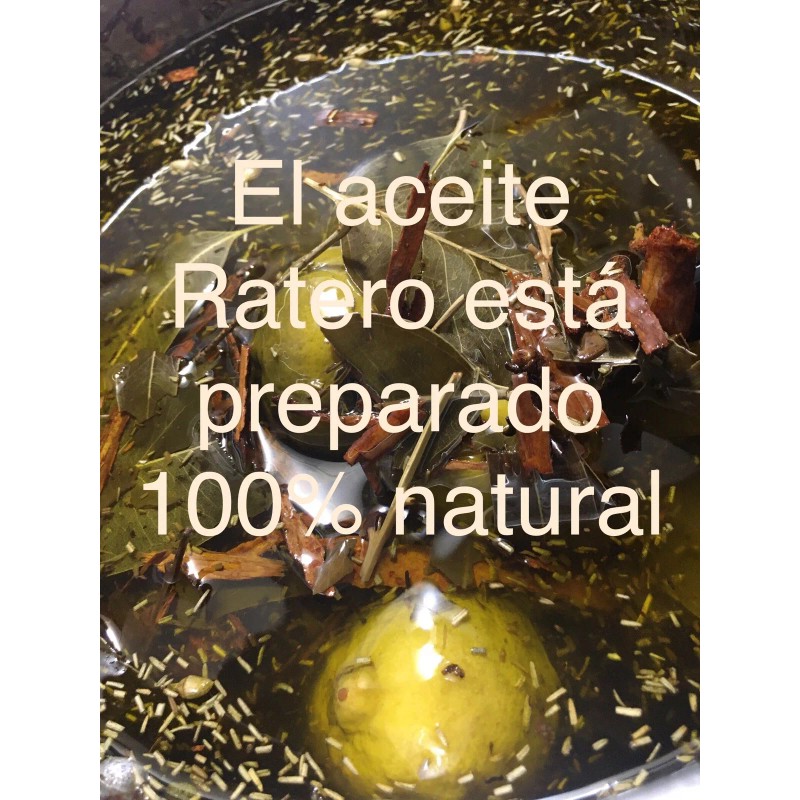 EMERALD LIFE AND BEAUTY Aceite Ratero Orgánico 1 Botella De