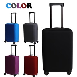 ryokokit Suitcase Cover Luggage Protector, Durable,Convenient Large Pocket for Stress-Free Travel Experience Wine for 26inch[Fit25~26inch]
