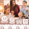 Rose Gold 18th Birthday Decorations - 69pcs Tableware Set for