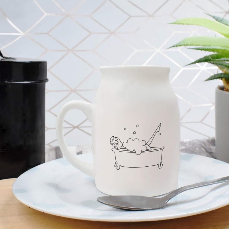 300ml 'Bubble Bath' Ceramic Milk Jug (MJ00002370)