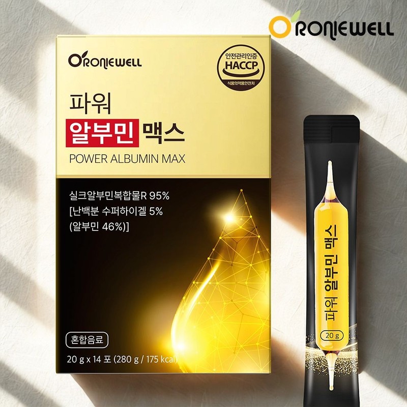 Roniwell [Roniwell] Power Albumin Max 14 sachets x 4 /