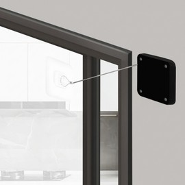 Sliding Door Automatic Wire Door Closer for Draft Prevention Door Closer 3ea