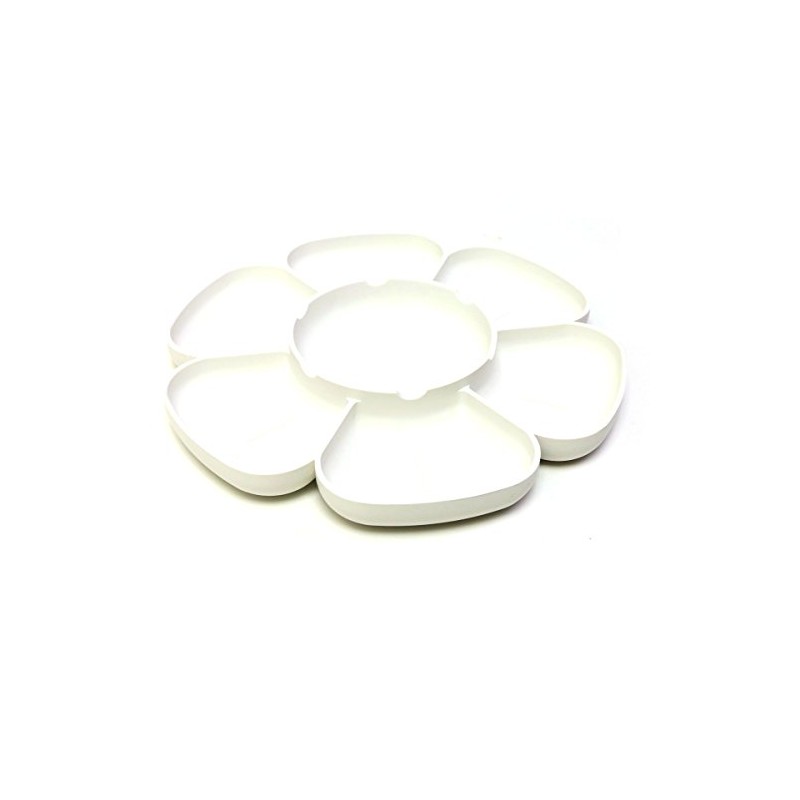 Nihon Kyozai Seisakujo NKZ7361 Plum Plate, Plastic, 6.9 inches (17.5