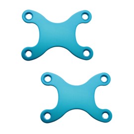 DGHAOP 2PCS Skateboard Gasket Metal Longboard Deck Protector Washer Support Prevent Sink Protective Sinking Hardware
