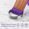 voidbiov D-Ring Buckle Yoga Strap 1.85 or 2.5M, Durable Cotton