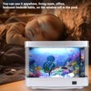Fake Fish Tank Mini Aquarium, Artificial Fish Lamp Aquarium, Fascinating