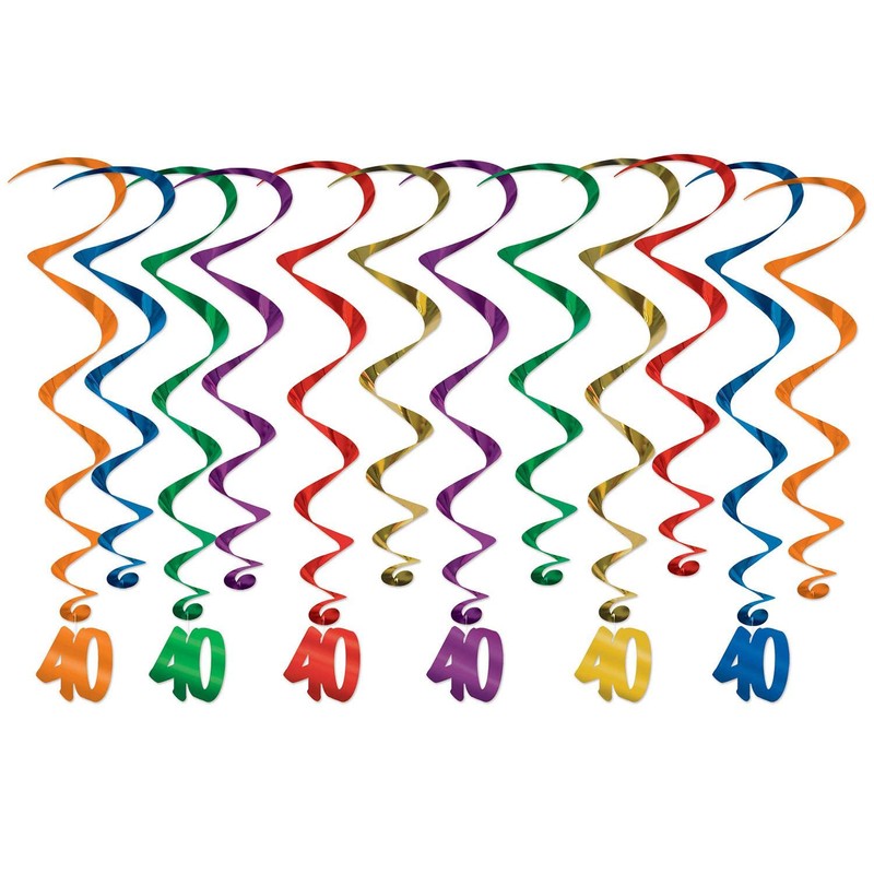 "40" Whirls Pack of 2