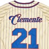 Criollos Caguas #21 Roberto Clemente Baseball Jersey Puerto Rico World