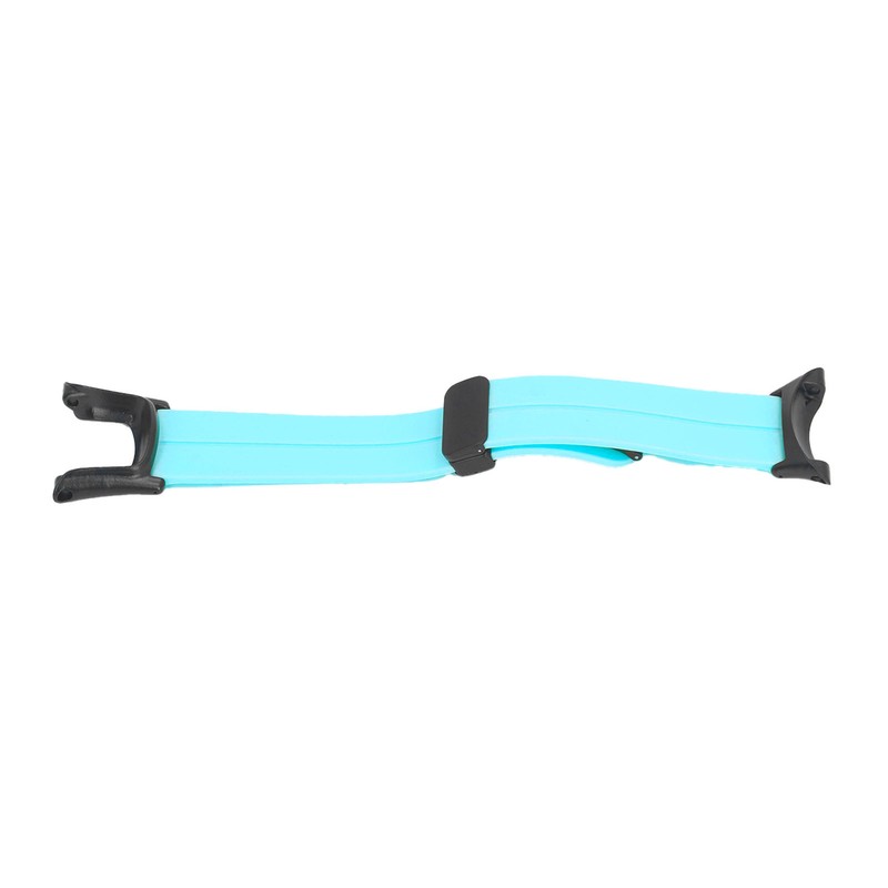 Silicone Watch Strap Waterproof Magnetic Folding Buckle Replacement Watchband for