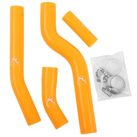 XMT-MOTO Silicone Radiator Hose Kit Fit For Yamaha YZ450F 2006-2009 WR450F 2007-2009 2011,Orange