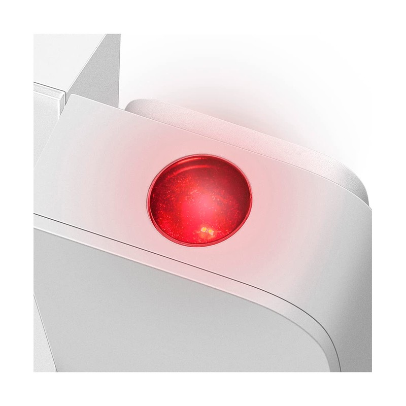 BRAUN/Brown Digital Table Clock, Projection Alarm Clock, BC15W, White, Digital