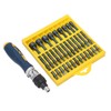 36Pcs Screwdriver Set Magnetic Rotatable Base 1/4 Socket Ratchet Screwdriver