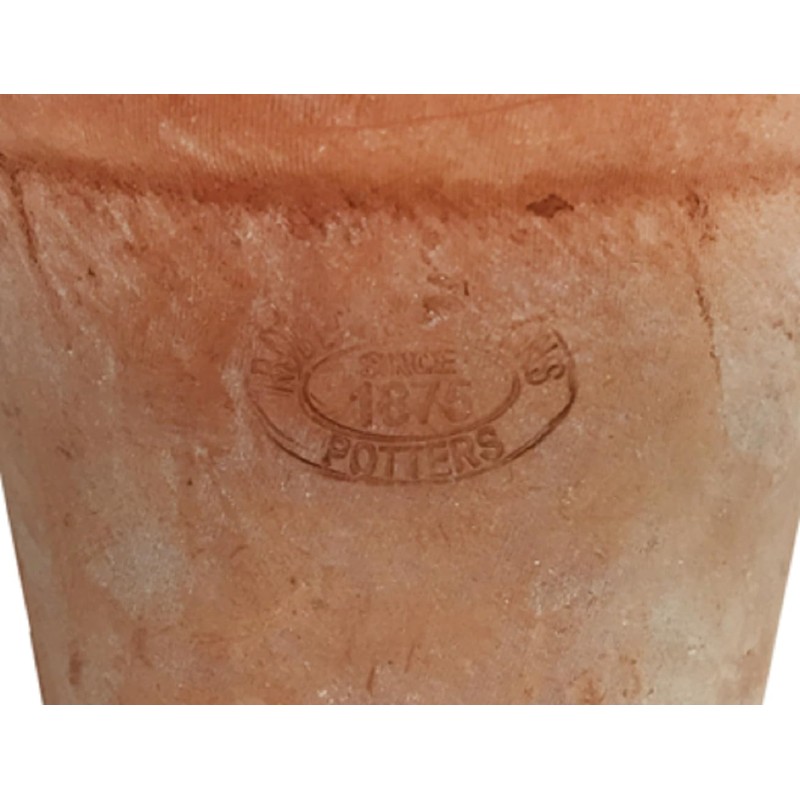 degawo Aged Terracotta Flower Pot 'Long Tom'