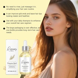 Aceite Esencial Romero For El Cuidado Del Cabello, Paquete .