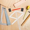 BESTonZON Protractor Made of Stainless Steel Angle Finder for Carpenters