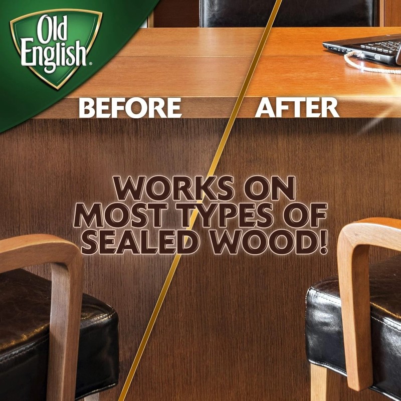 Old English 75144 Scratch Cover For Dark Woods, 8oz Bottle,