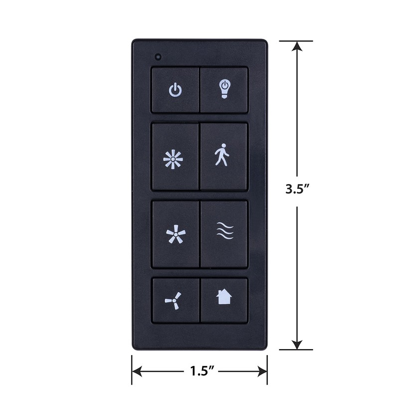 Prominence Home Universal Ceiling Fan Remote Control Kit with Receiver,