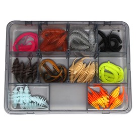 Fishing Tackle Max FTM Omura Baits Mix Box 5 - Trout Bait, Rubber Bait for Trout Fishing, Fishing Set