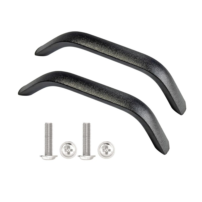 Qrity 2 Units Bow Shaped Cabinet Handles Kitchen Cupboard Drawer