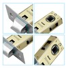 MACHSWON 2 Pcs 30mm Flat Tubular Mortice Latch Stainless Steel