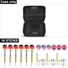 16 Dart Case Carry Case, Protective Dart Case for Steel/Soft