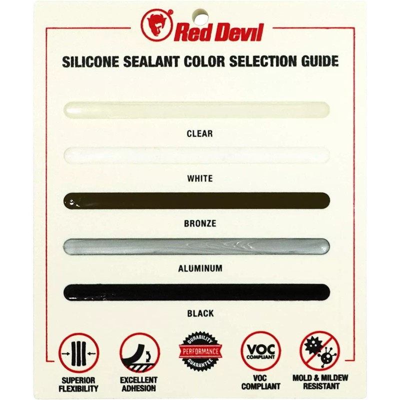 Red Devil Industrial 0816/5I RD PRO 100% RTV Silicone 10.1